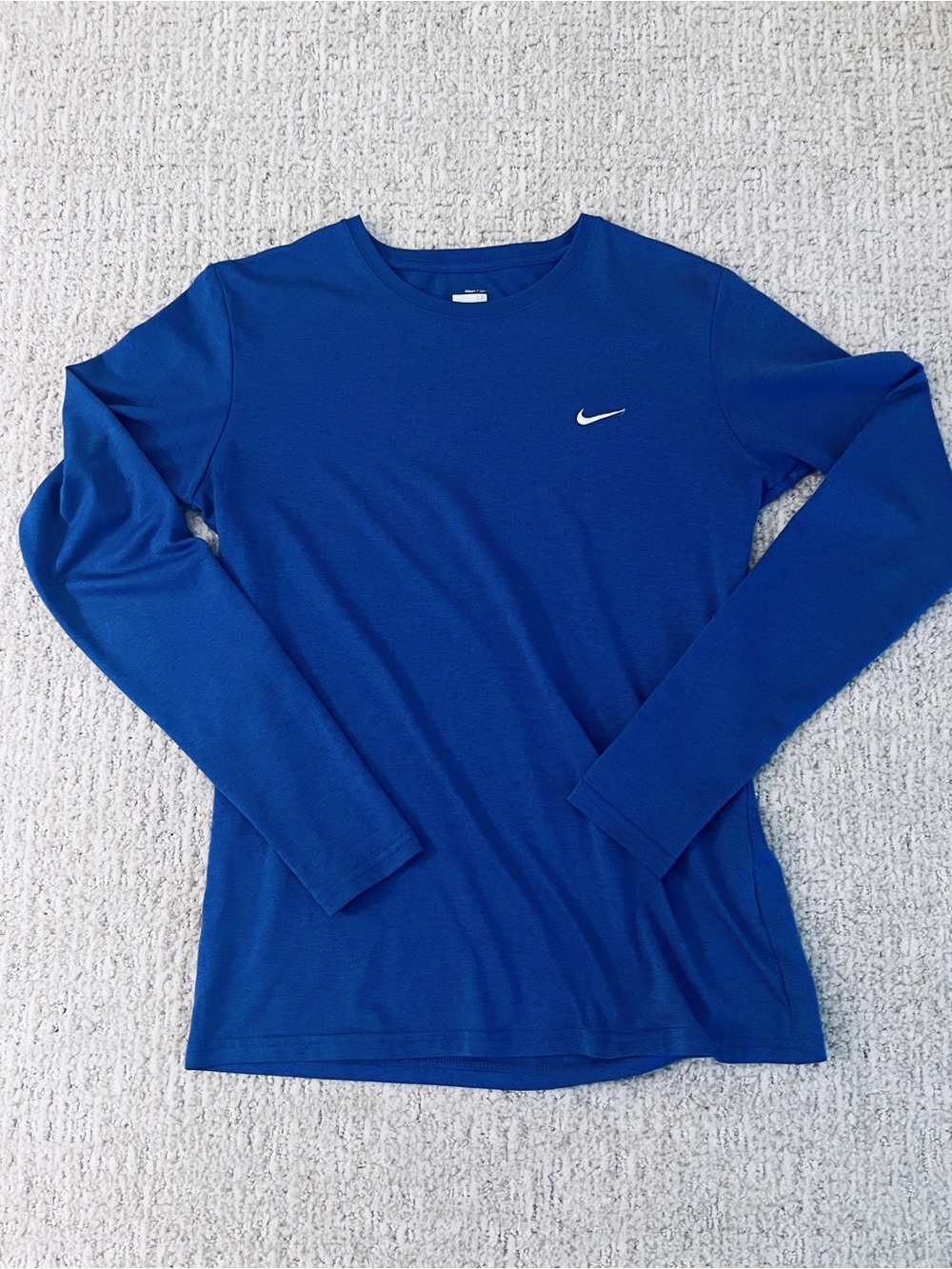 Nike Periwinkle Long Sleeve Athletic Shirt